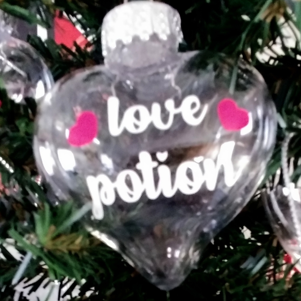 2" Valentine's Day ornaments